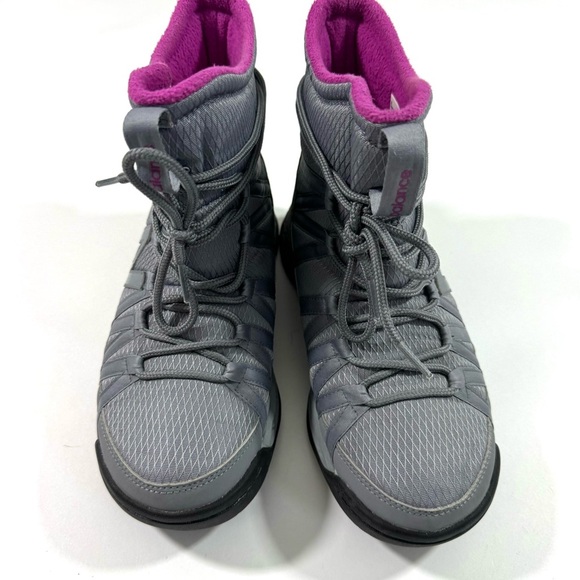 New Balance Fresh Foam Sneaker Boot Water Resistant Insulated Grey - Picture 5 of 7